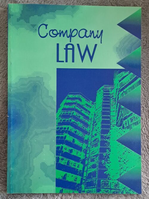 Company Law – University Of South Africa secondhand book