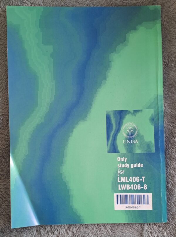 Company Law – University Of South Africa secondhand book