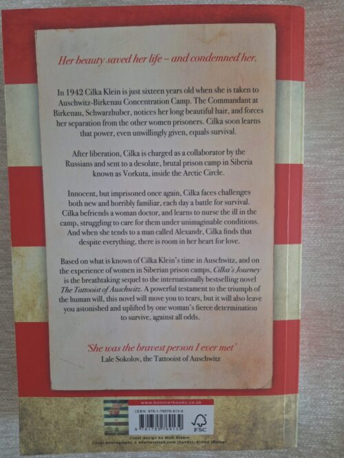 Cilka’s Journey – Heather Morris secondhand book