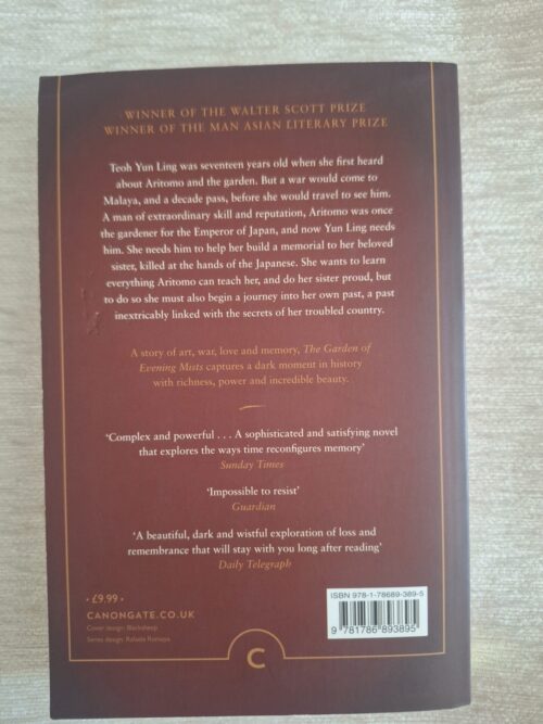 The Garden Of Evening Mists – Tan Twan Eng secondhand book