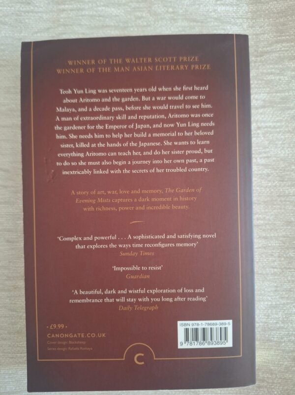 The Garden Of Evening Mists – Tan Twan Eng secondhand book