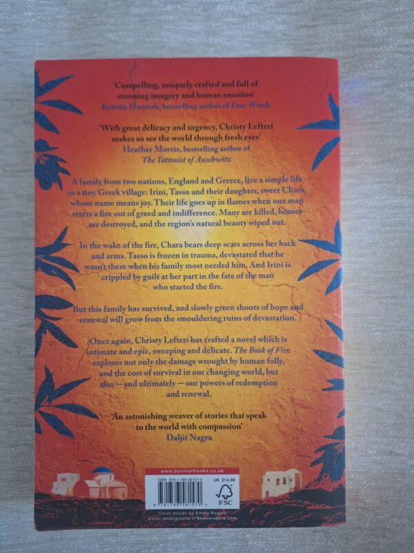 20260311_170819 The Book Of Fire – Christy Lefteri secondhand book