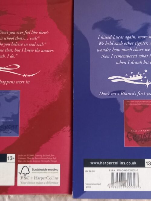 Evernight Series (Books 1 – 3) – Claudia Gray secondhand book
