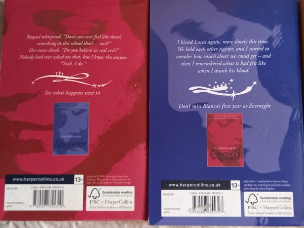 Evernight Series (Books 1 – 3) – Claudia Gray secondhand book