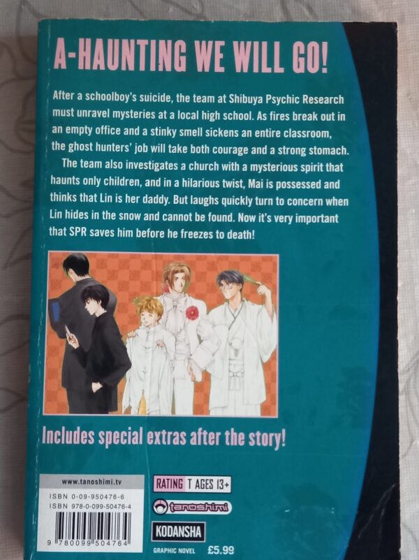 20260311_173659 Ghost Hunt, Vol. 4 – Shiho Inada, Fuyumi Ono secondhand book