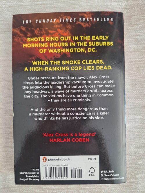 Cross The Line – James Patterson secondhand book