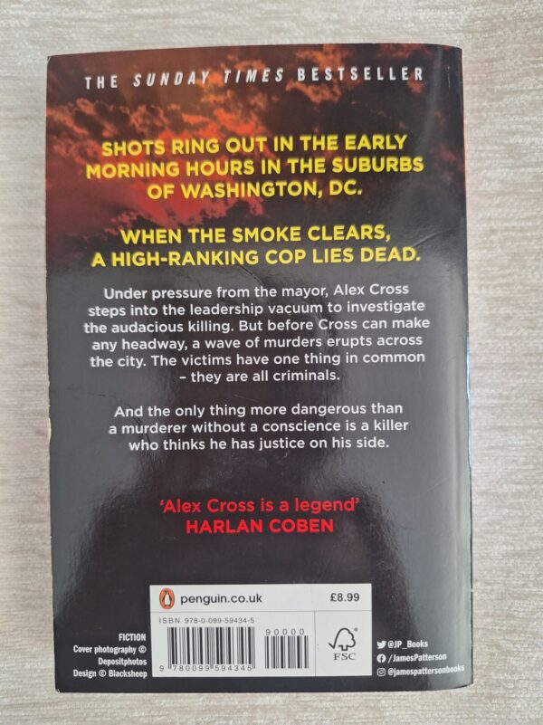 Cross The Line – James Patterson secondhand book