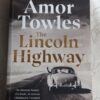 The Lincoln Highway – Amor Towles secondhand book