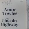 The Lincoln Highway – Amor Towles secondhand book