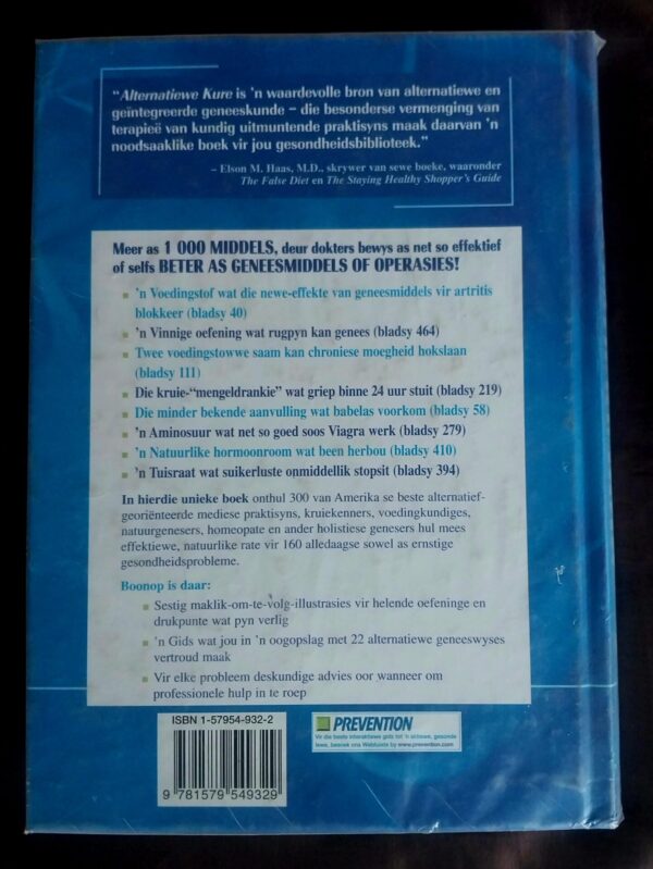 Alternatiewe Kure – Bill Gottlieb secondhand book