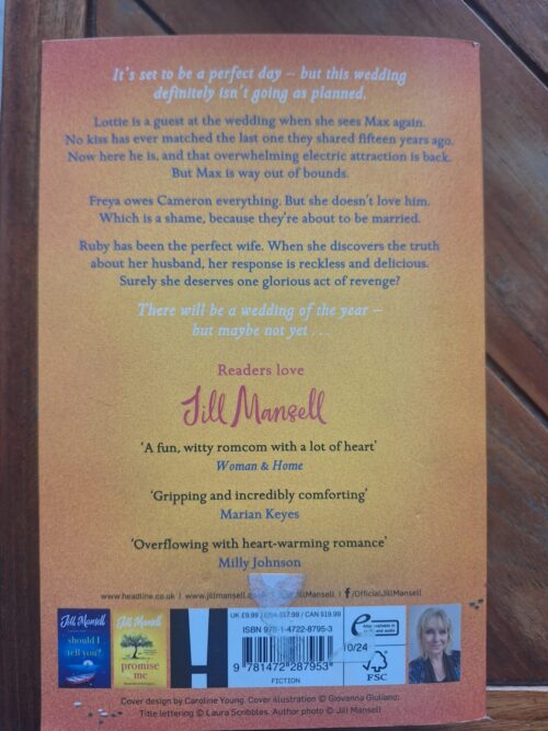 The Wedding Of The Year – Jill Mansell secondhand book
