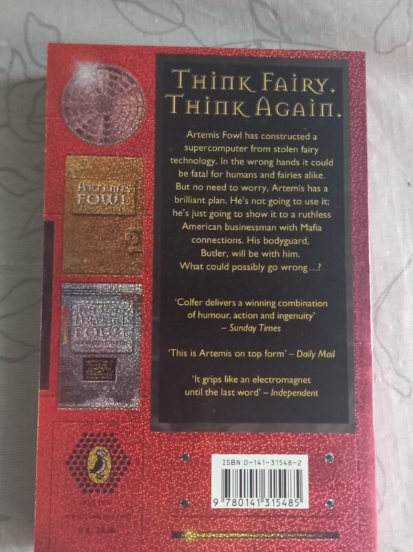 The Eternity Code – Eoin Colfer secondhand book