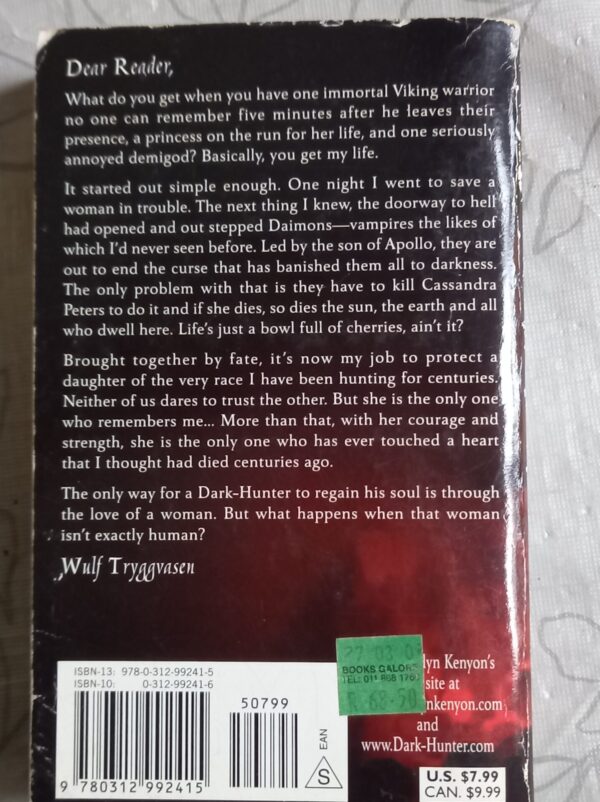 20260318_163659 Kiss of the Night – Sherrilyn Kenyon secondhand book