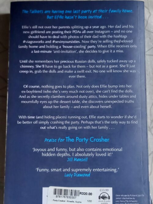 The Party Crasher – Sophie Kinsella secondhand book
