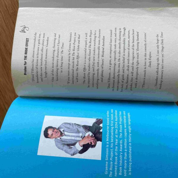 20260329_061719150_iOS The Rosie Effect – Graeme Simsion secondhand book