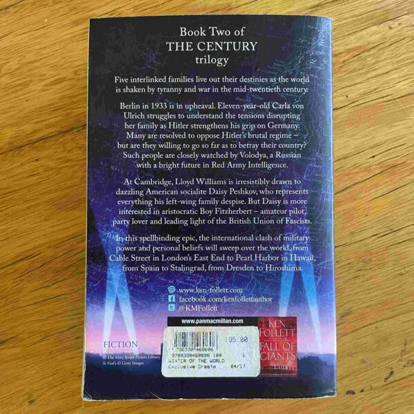 Winter of the World – Ken Follett secondhand book