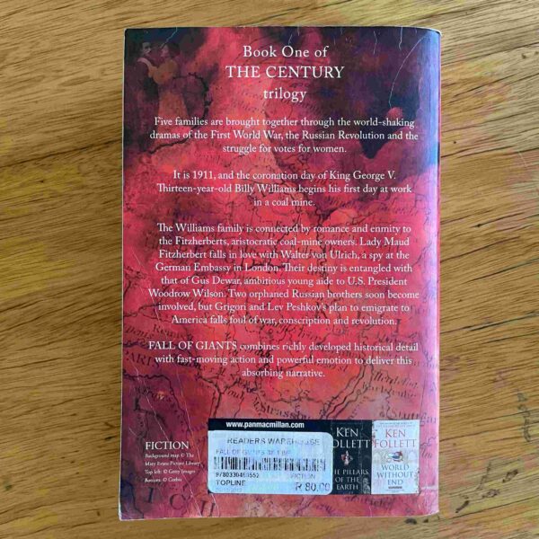 Fall of Giants – Ken Follett secondhand book