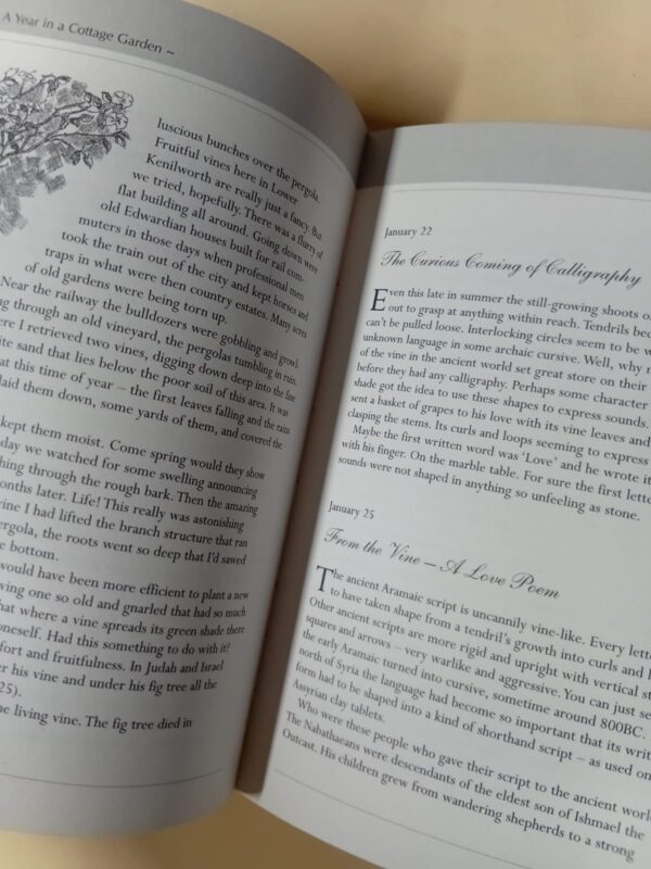 A Year In A Cottage Garden – James Abrose Brown secondhand book