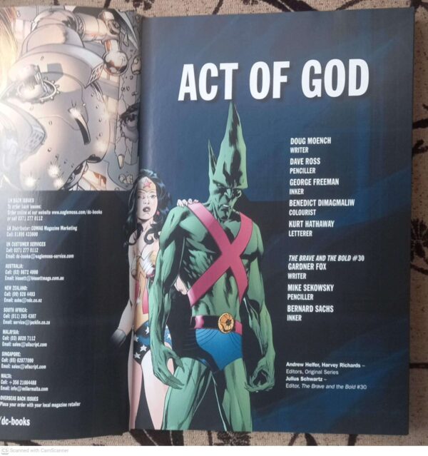 Act of God4 JLA: Act Of God (DC Comics Graphic Novel Collection, Vol. 62) secondhand book