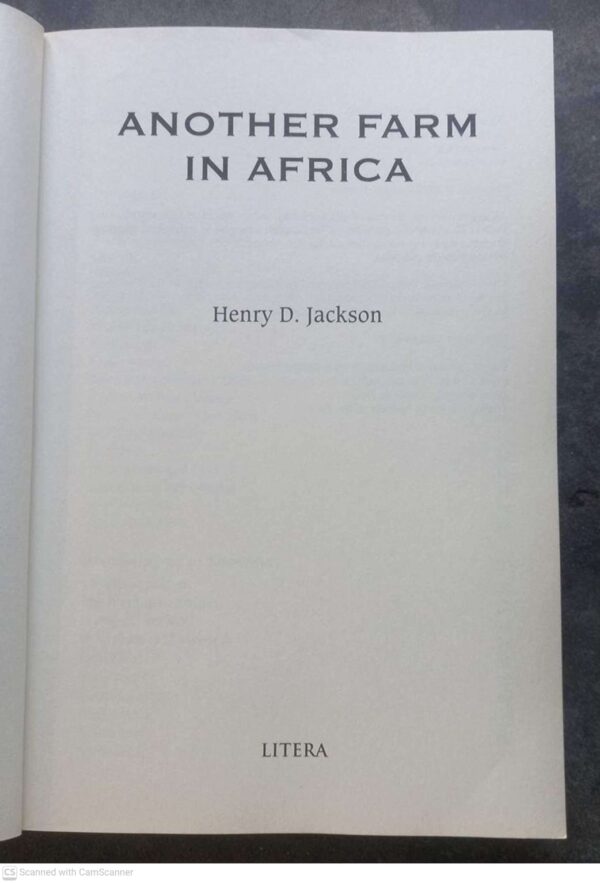 Another Farm in Africa4 Another Farm in Africa — Henry D. Jackson secondhand book