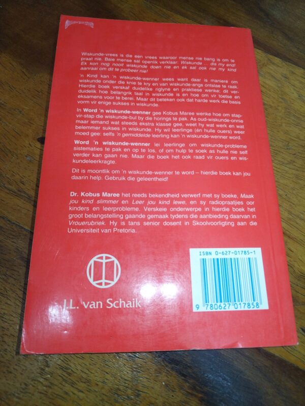 smart Word ‘n Wiskundewenner — Dr. Kobus Maree secondhand book