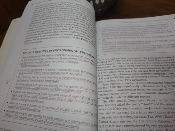 Environmental Education And Education For Sustainability — C. P. Loubser secondhand book