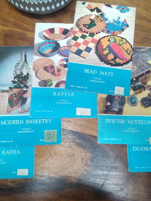 smart Vintage “Atlas” Handicrafts Leaflets From Manchester 4 (Bundle Of Six) secondhand book