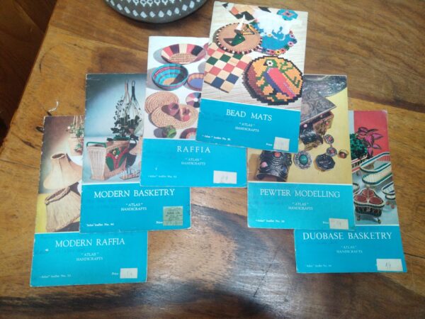 Vintage “Atlas” Handicrafts Leaflets From Manchester 4 (Bundle Of Six) secondhand book