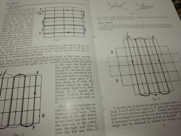 Vintage “Atlas” Handicrafts Leaflets From Manchester 4 (Bundle Of Six) secondhand book