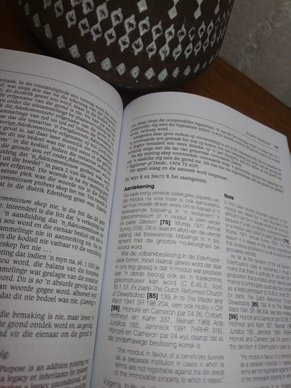 Casebook On The Law Of Succession / Erfregvonnisbundel — DSP Cronje, Anneliese Roos secondhand book