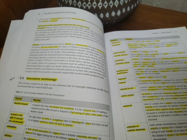 The Law Of Succession In South Africa: Private Law — Jamneck Et Al. secondhand book