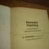 Remedial Teaching: A Practical Guide For Class Teachers And Students — Q. Cosford secondhand book
