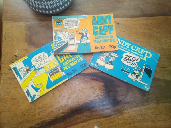 Vintage Andy Capp Bundle (No. 34, 37, 40) — Reg Smythe secondhand book