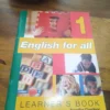 BK26023 1 English For All 1: Learner’s Book — Jennifer Gardner secondhand book