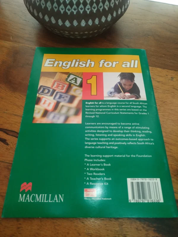 BK26023 2 English For All 1: Learner’s Book — Jennifer Gardner secondhand book