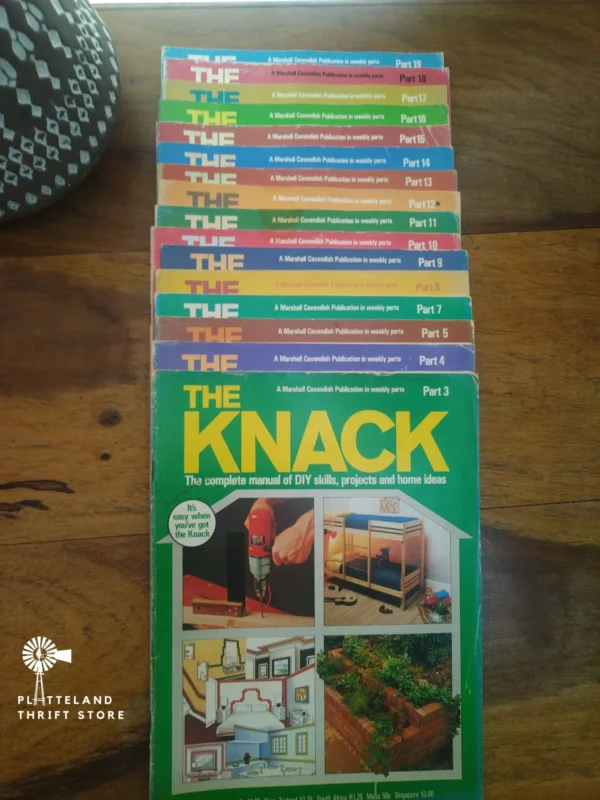The Knack: The Complete Manual Of DIY Skills, Projects And Home Ideas (16-Part Set) — Marshall Cavendish secondhand book