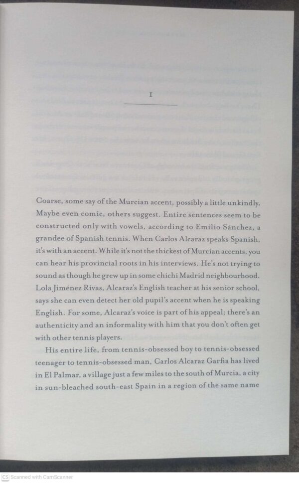 Being Carlos Alcaraz: The Man Behind The Smile — Mark Hodgkinson secondhand book