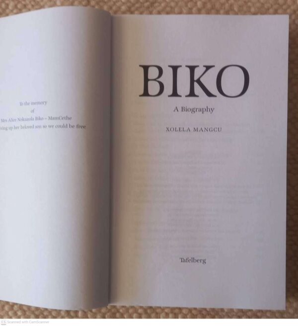 Biko3 Biko: A Biography — Xolela Mangcu secondhand book