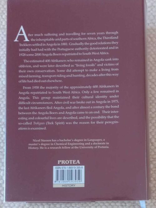 The Boers In Angola: 1928-1975 — Nicol Stassen secondhand book