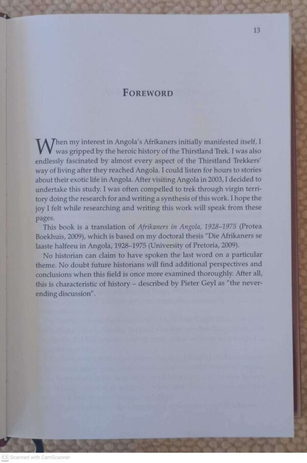 Boers in Angola5 The Boers In Angola: 1928-1975 — Nicol Stassen secondhand book