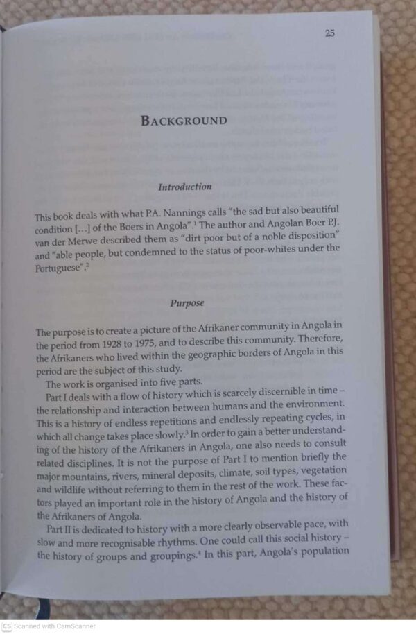 Boers in Angola6 The Boers In Angola: 1928-1975 — Nicol Stassen secondhand book