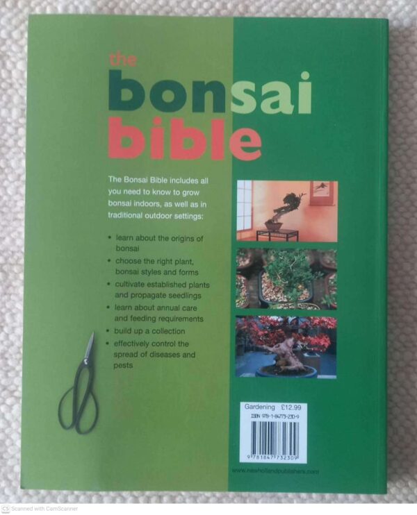 The Bonsai Bible: Raising Exotic Miniature Trees In Your Home — David Squire secondhand book