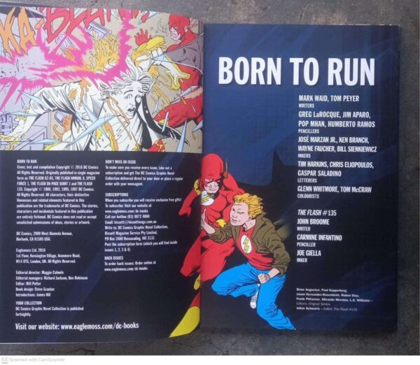 The Flash: Born To Run (DC Comics Graphic Novel Collection, Vol. 19) secondhand book