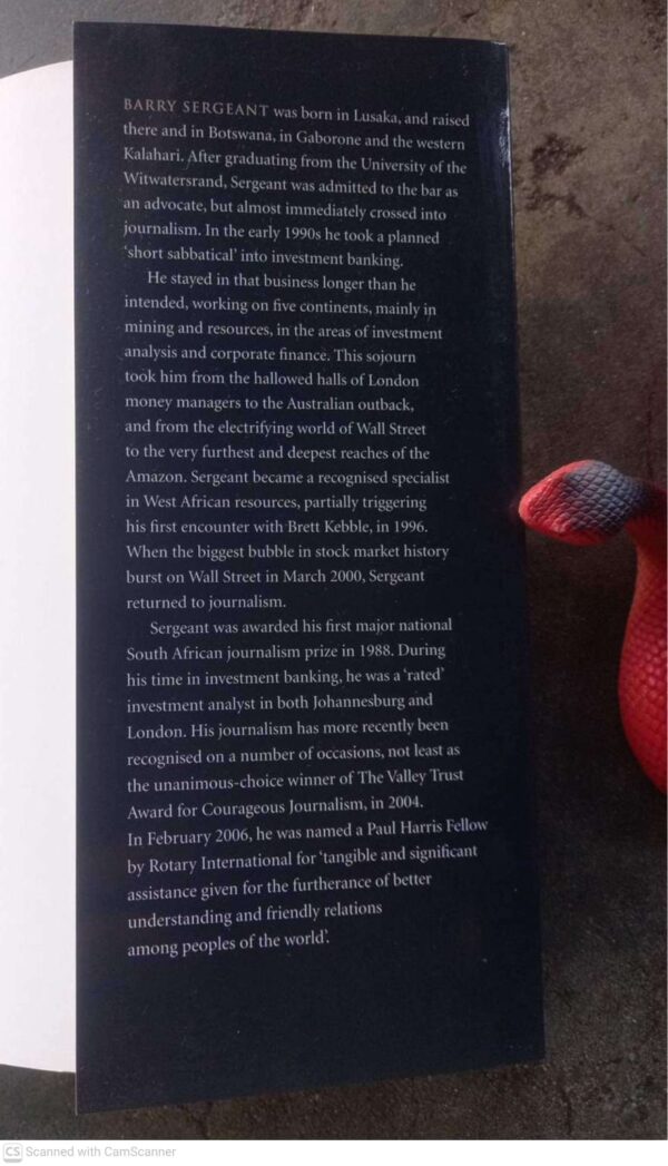 Brett Kebble: The Inside Story — Barry Sergeant secondhand book