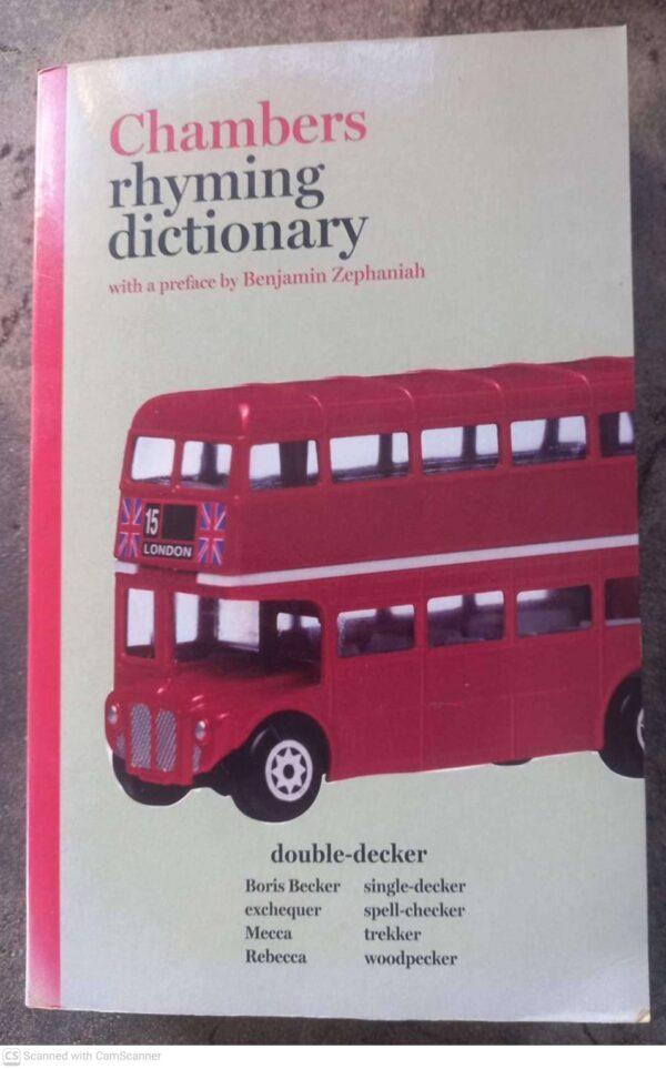 Chambers Rhyming Dictionary secondhand book