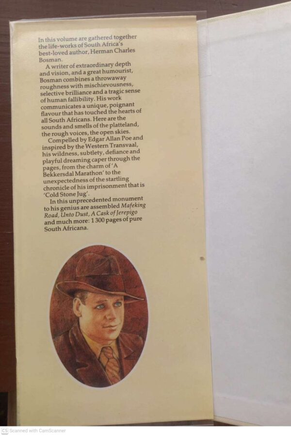 Collected Works of Herman Charles Bosman3 The Collected Works of Herman Charles Bosman secondhand book