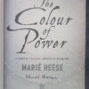 The Colour Of Power – Marie Heese *SIGNED* secondhand book