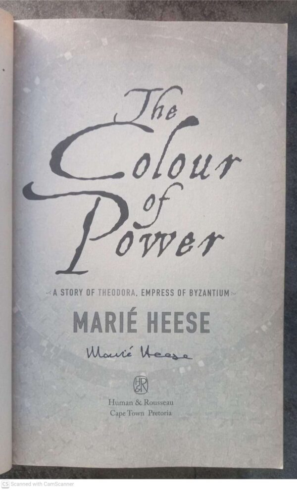 The Colour Of Power – Marie Heese *SIGNED* secondhand book