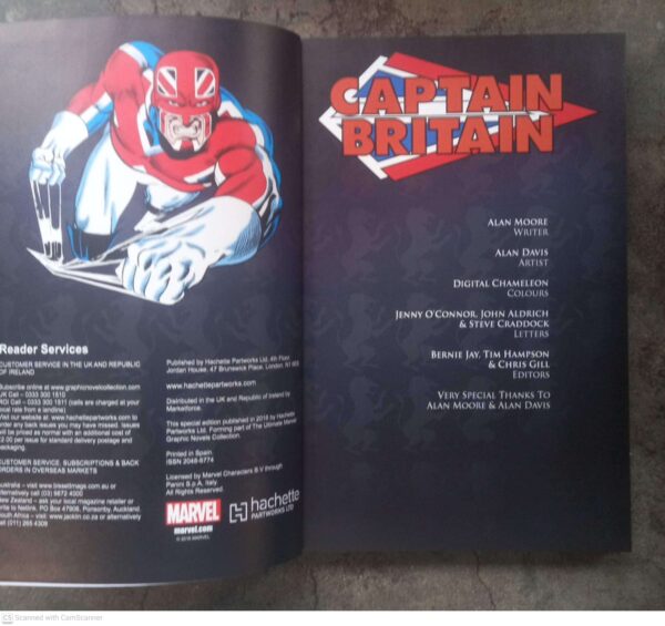 Captain Britain: A Crooked World (Marvel Ultimate Graphic Novels Collection, Vol. 43) secondhand book