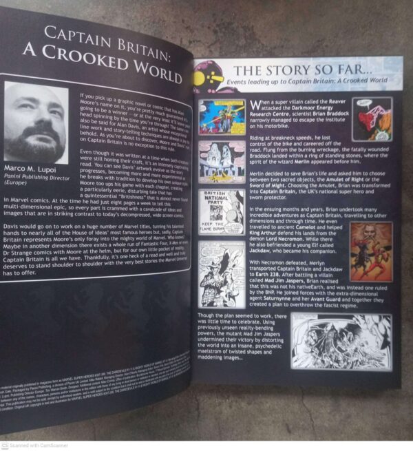 Captain Britain: A Crooked World (Marvel Ultimate Graphic Novels Collection, Vol. 43) secondhand book